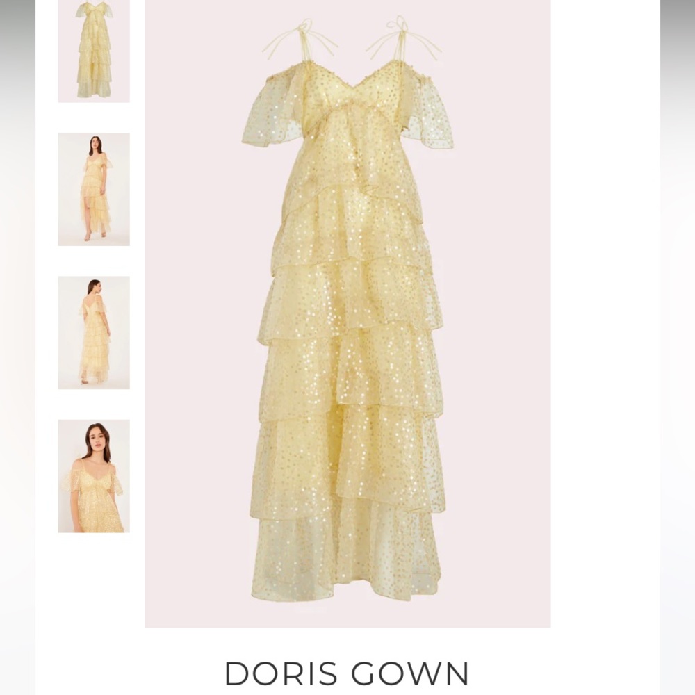 Never Been Worn Cinq a Sept Doris Gown